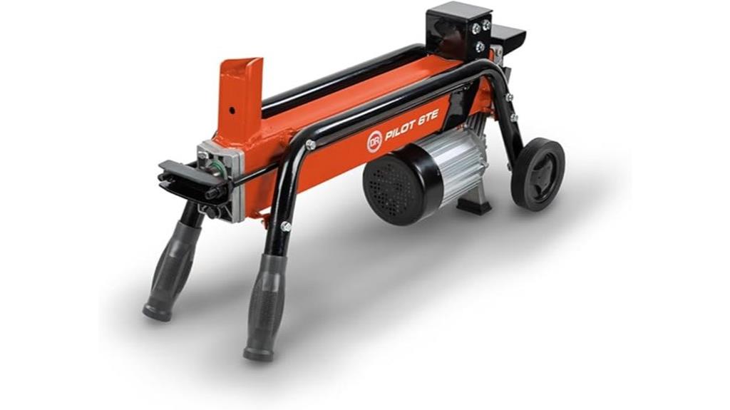 electric log splitter pilot