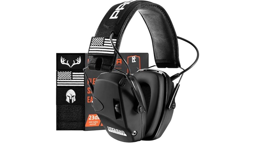 electronic shooting ear protection