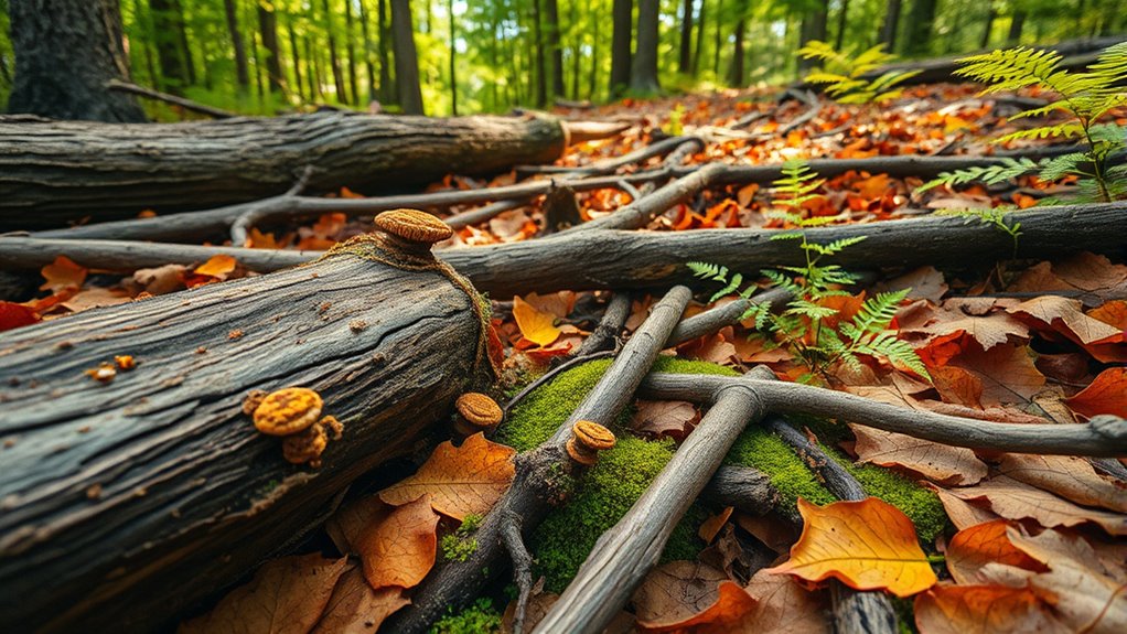 enhance habitat with organic matter