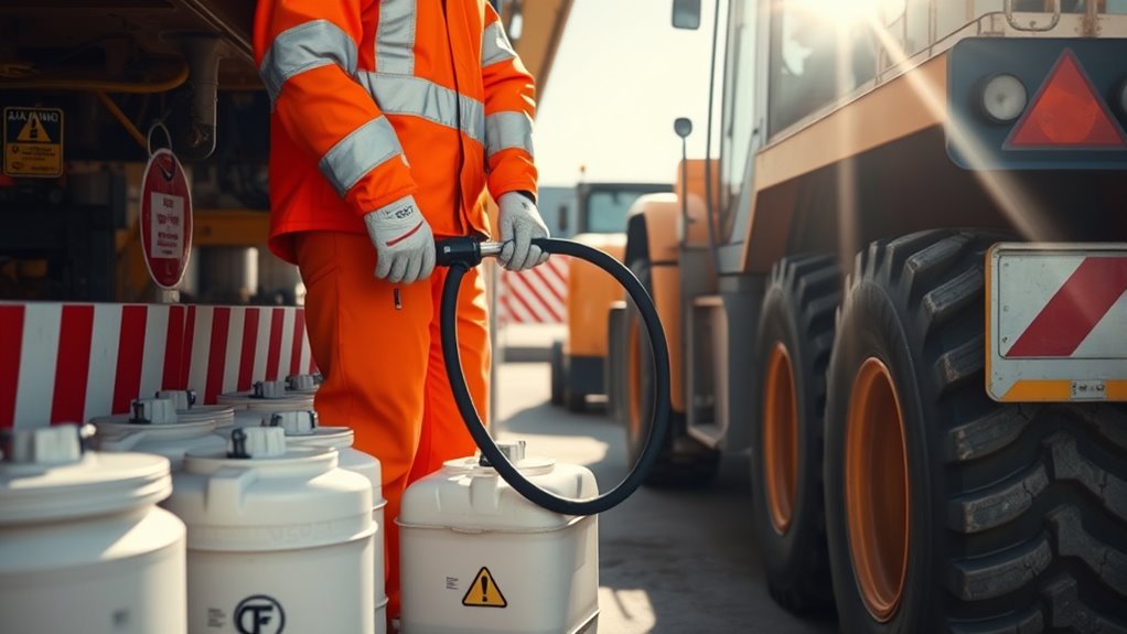ensure equipment and area safety