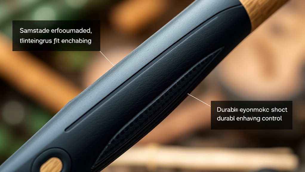 ergonomic handle grip design