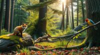 establish natural habitat features