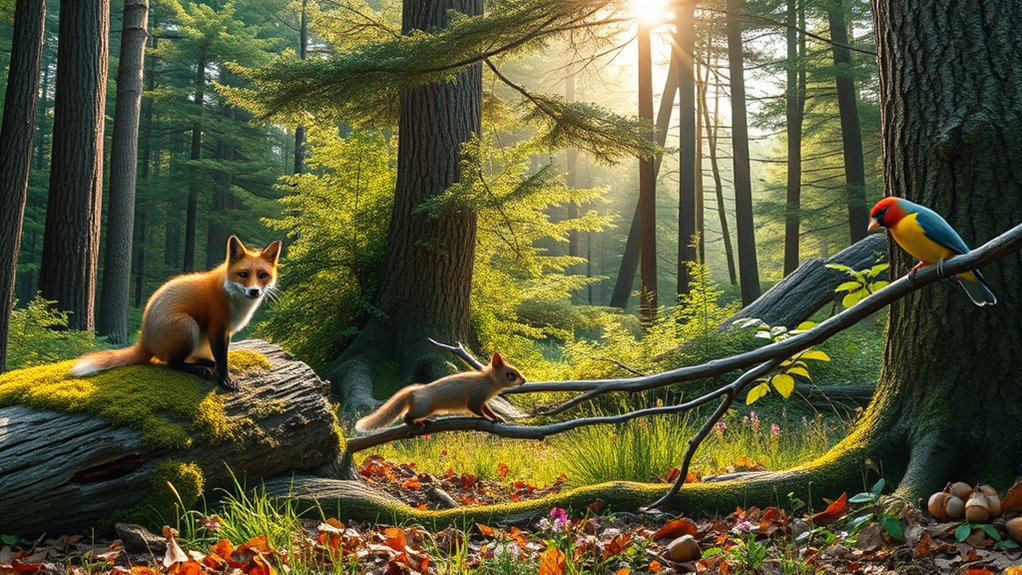 establish natural habitat features
