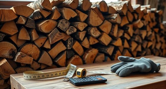 estimate yearly firewood requirements