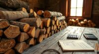 estimate yearly wood consumption