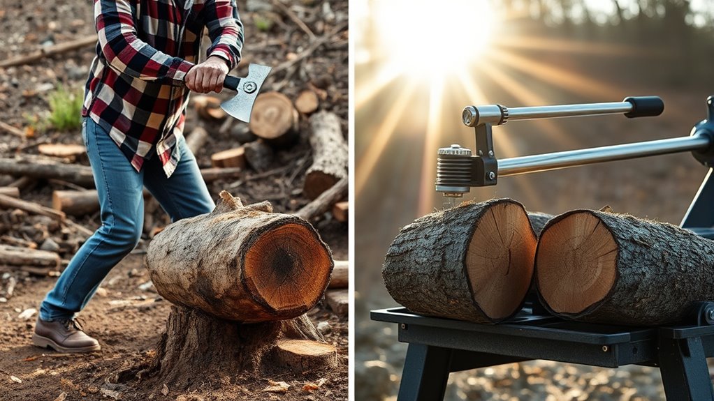 faster safer log splitting