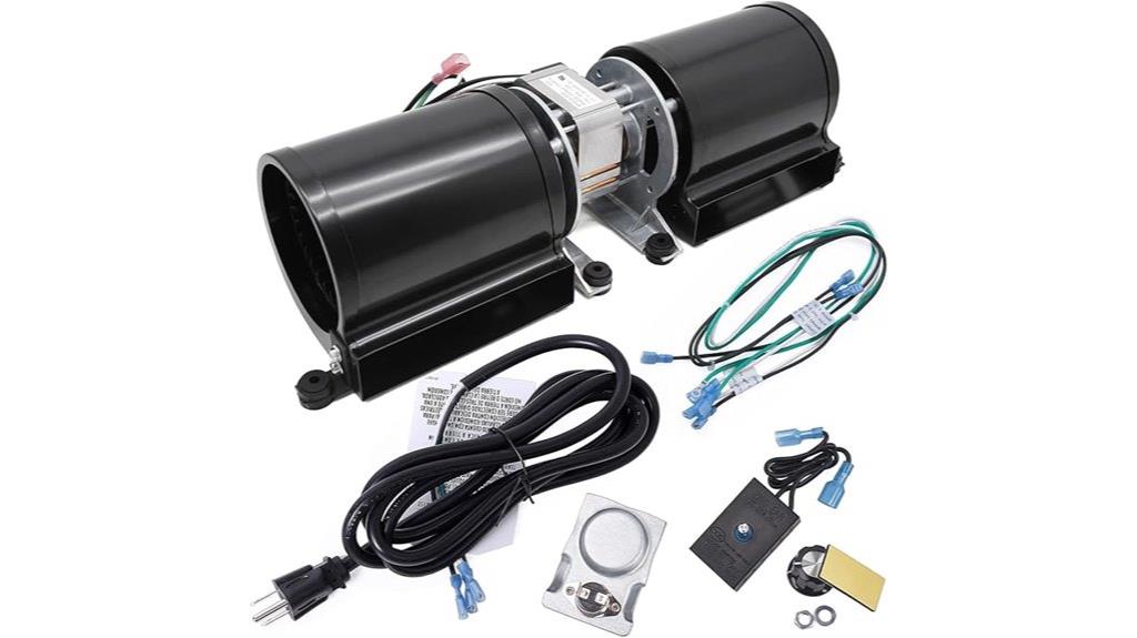 fireplace fan kit compatibility