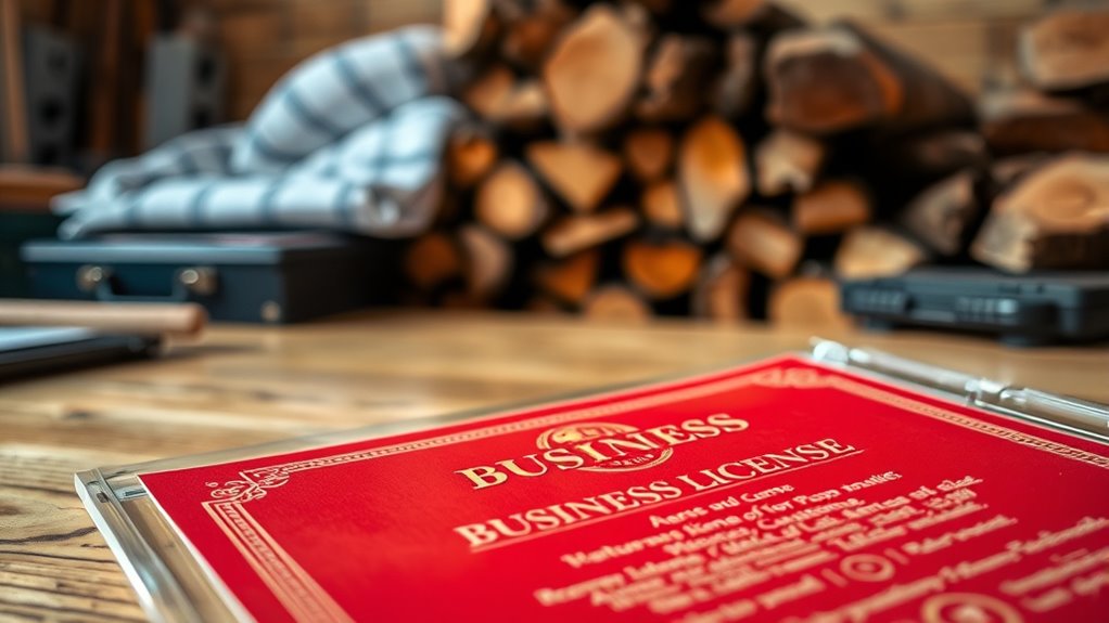 firewood retail business license