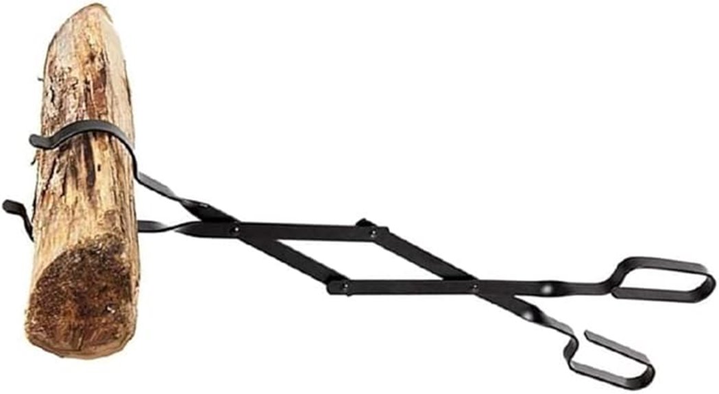 firewood tongs for grabbing