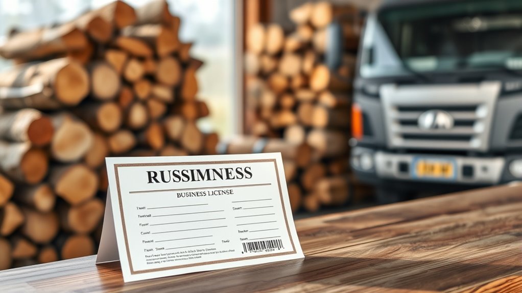firewood transportation licensing requirements