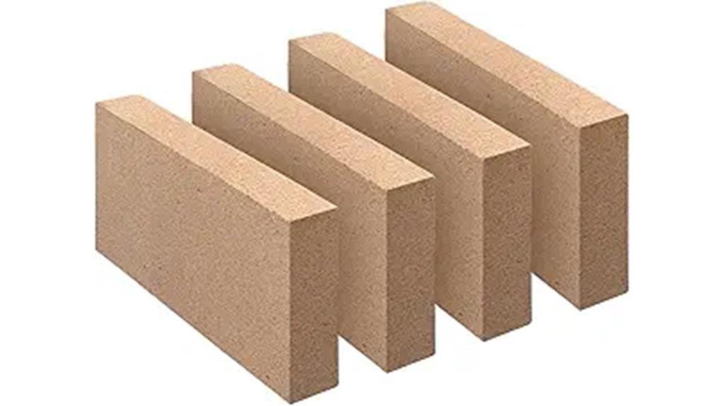 food grade fire brick set