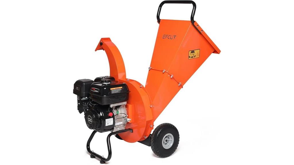four inch capacity nine hp