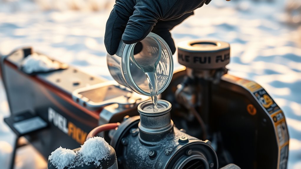 fuel stabilization and drainage