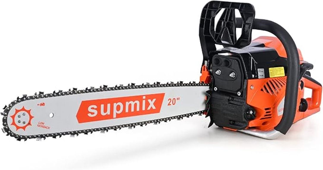 gas powered 20 inch chainsaw