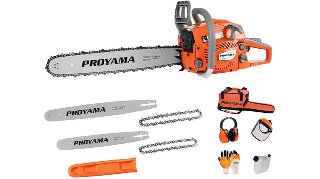 gas powered chainsaw model