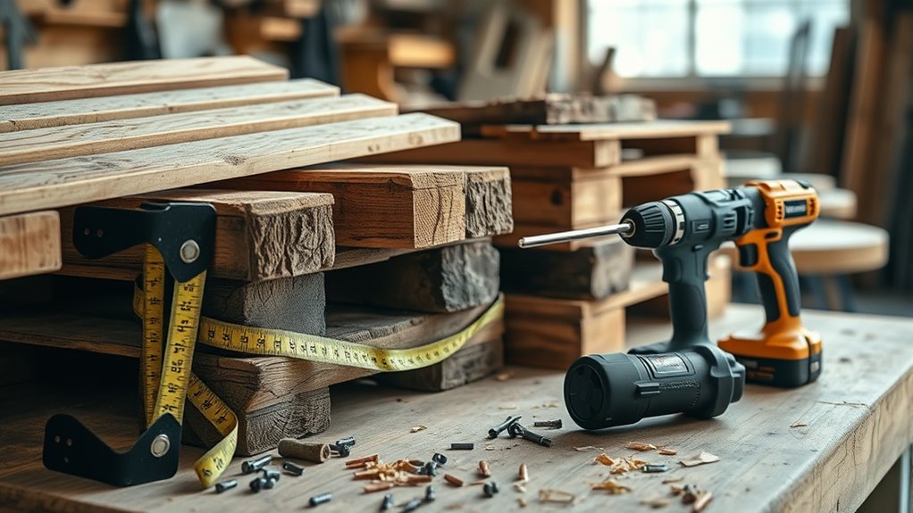 gather materials and tools