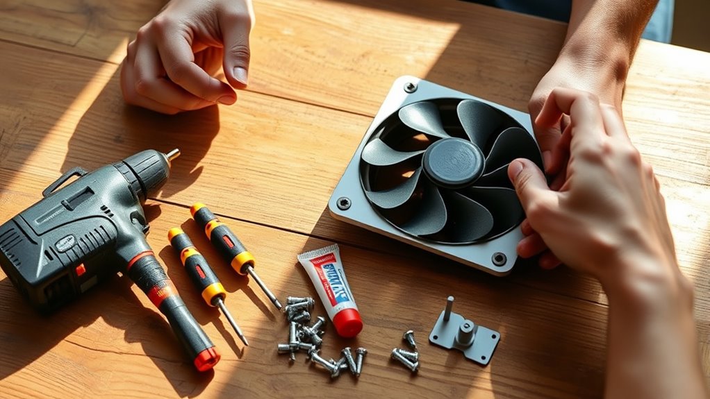 gather tools materials safety precautions