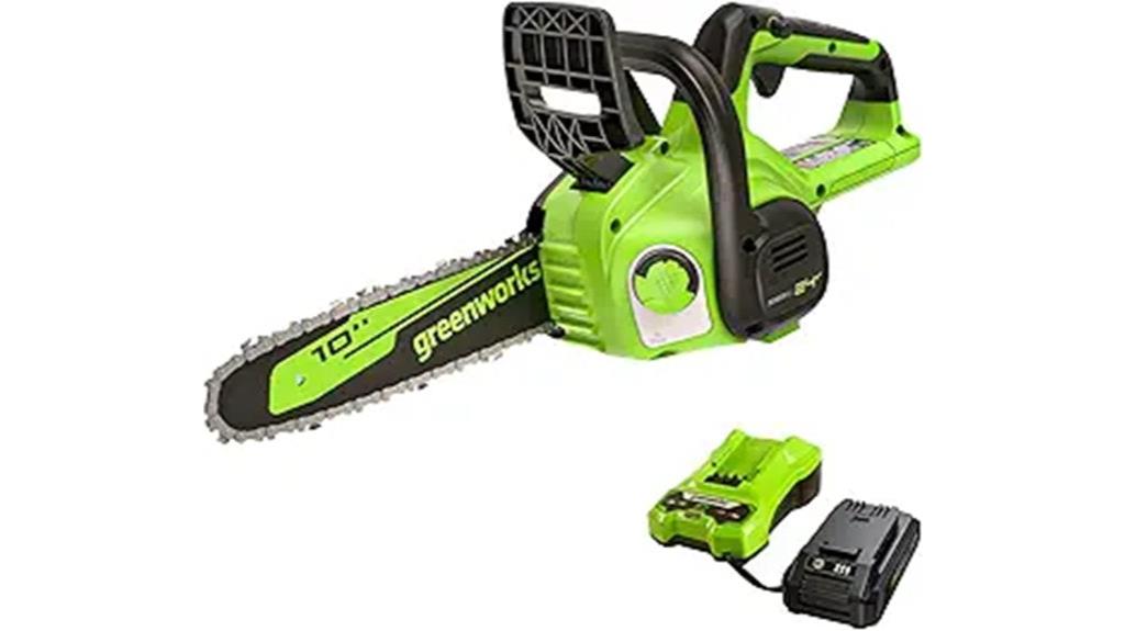 greenworks 24v chainsaw kit
