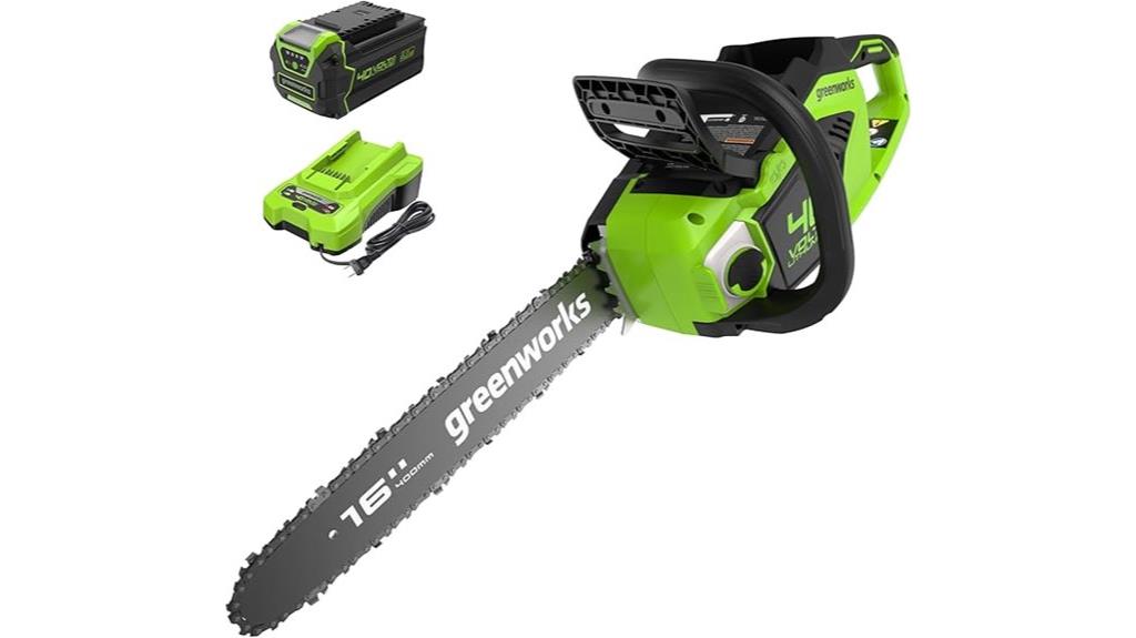 greenworks 40v chainsaw