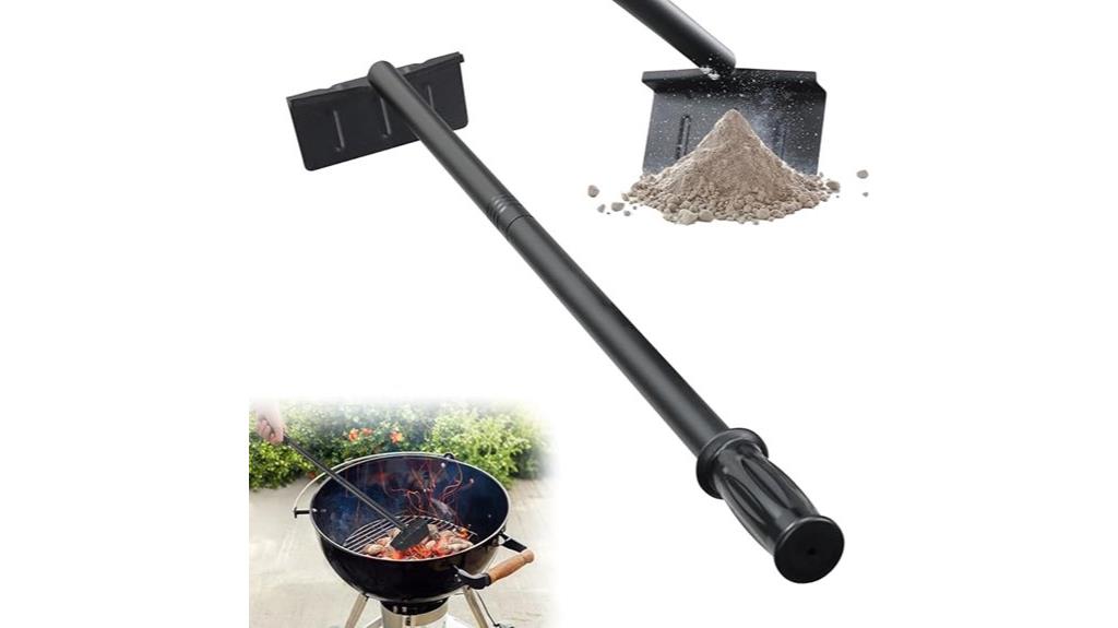 grill ash removal rake