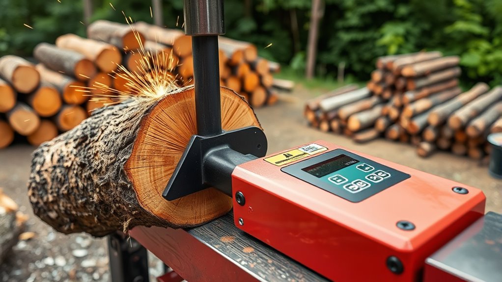 hardwood log splitter factors
