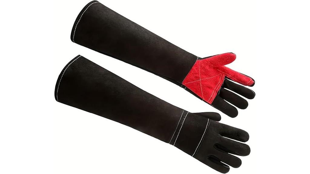 heat resistant welding gloves