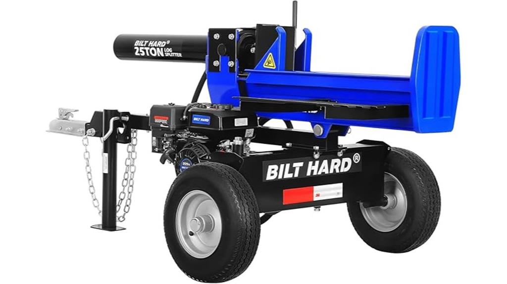 heavy duty 25 ton splitter