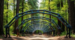 heavy duty atv skidder arches