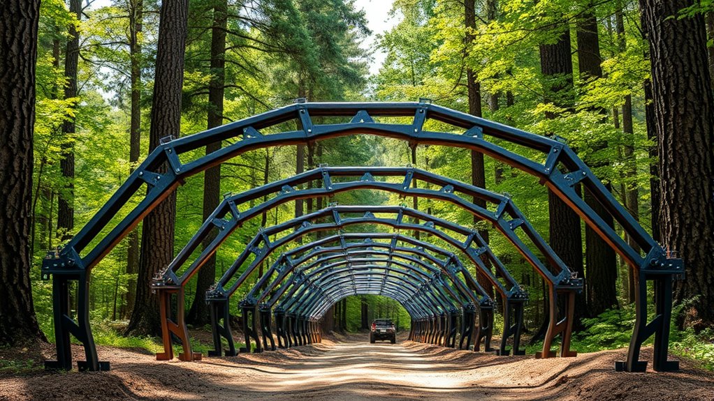 heavy duty atv skidder arches