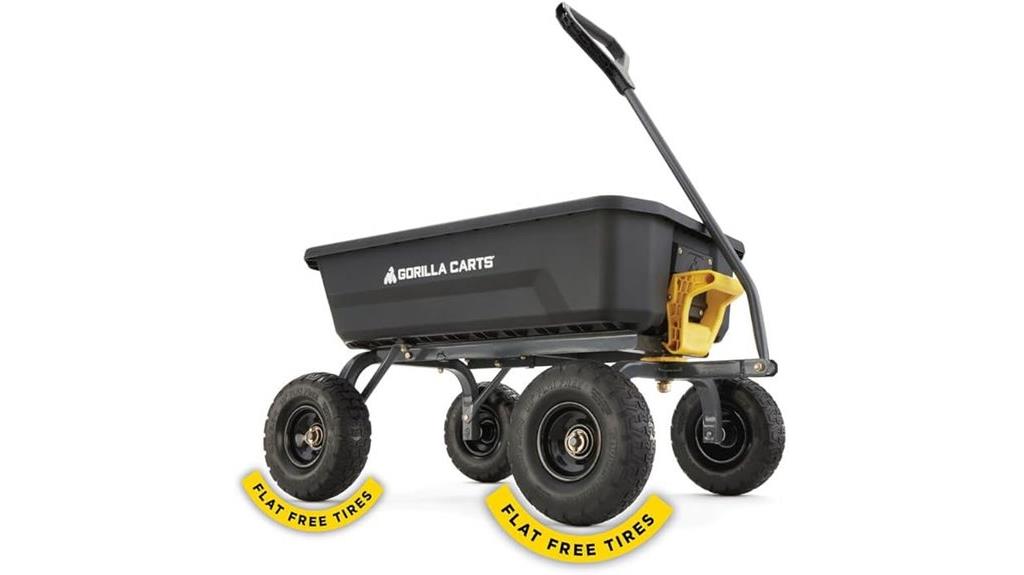 heavy duty dump cart