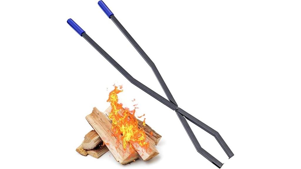 heavy duty firewood tongs