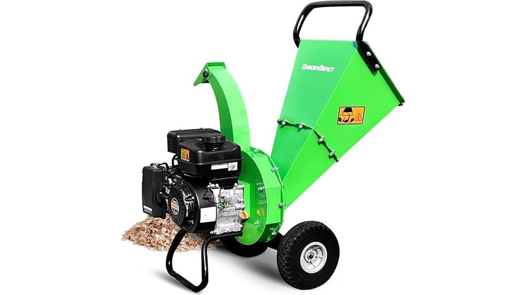 heavy duty gas chipper