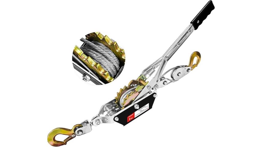 heavy duty hand winch