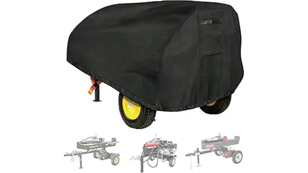 heavy duty log splitter cover