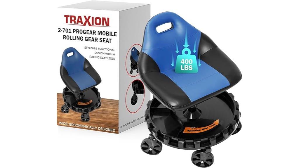 heavy duty mobile gear seat