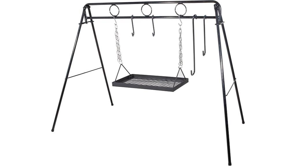heavy duty outdoor grilling stand