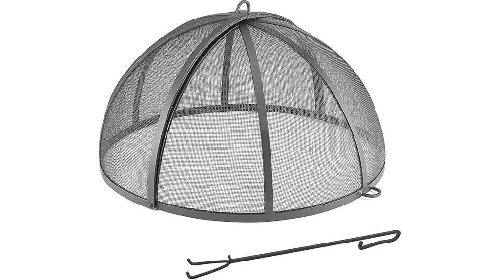 heavy duty pit fire screen