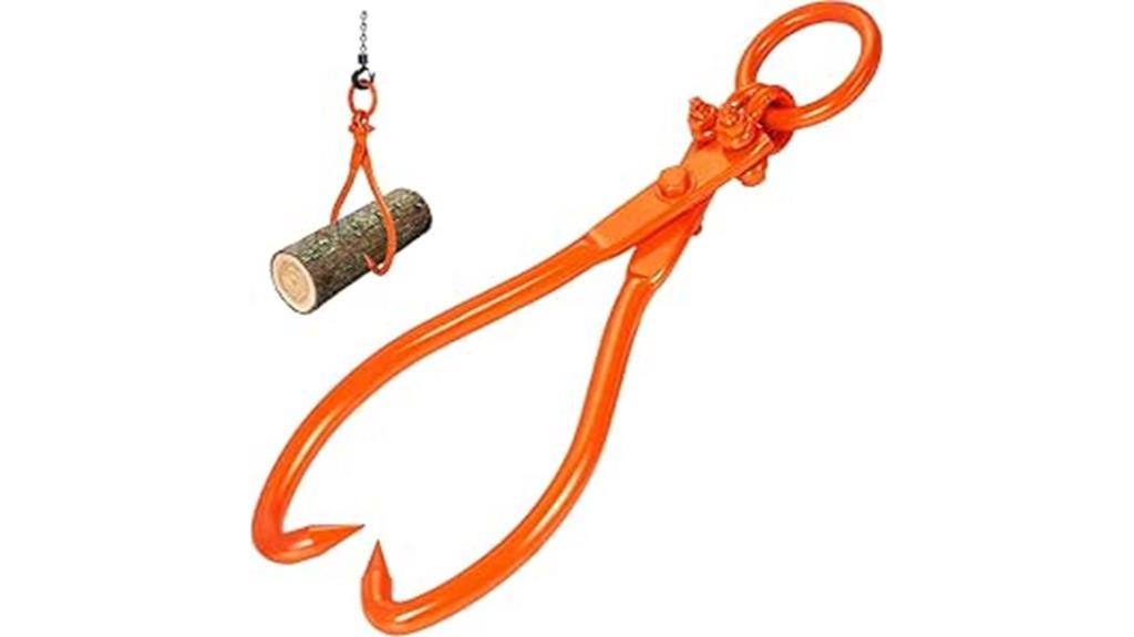 heavy duty steel log tongs