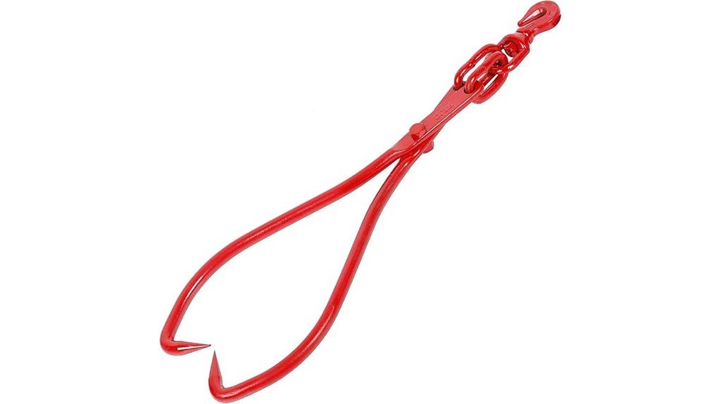 heavy duty steel log tongs