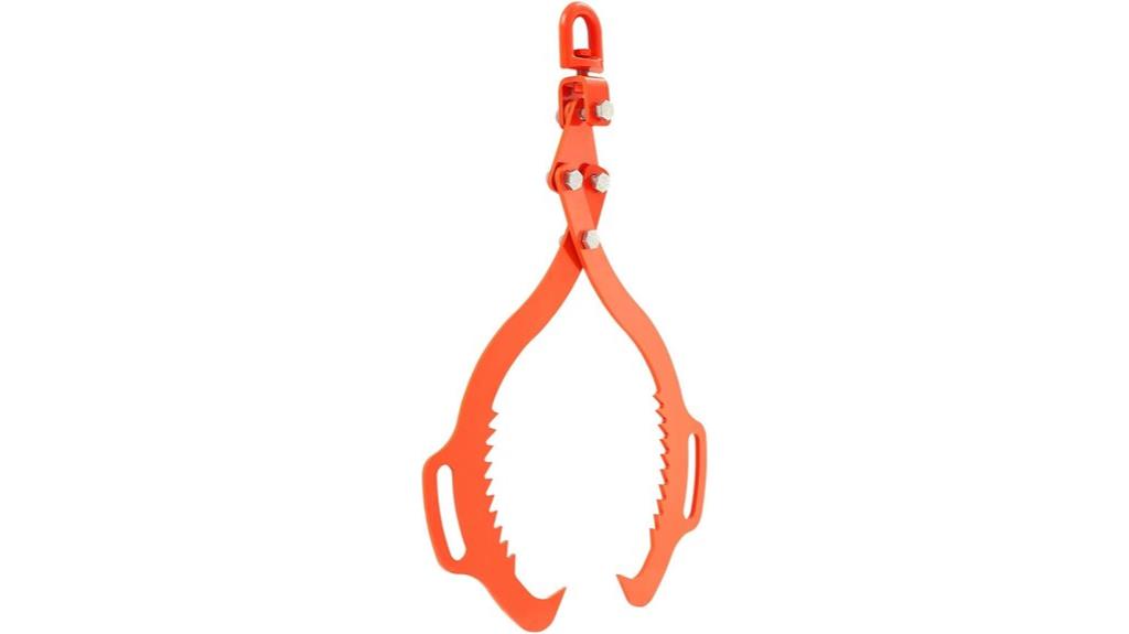 heavy duty steel log tongs