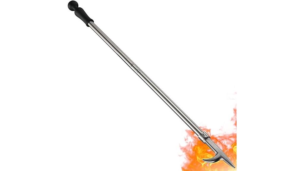 heavy duty steel poker
