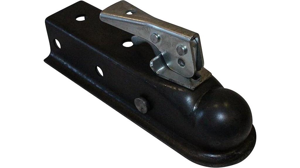 heavy duty trailer tongue coupler