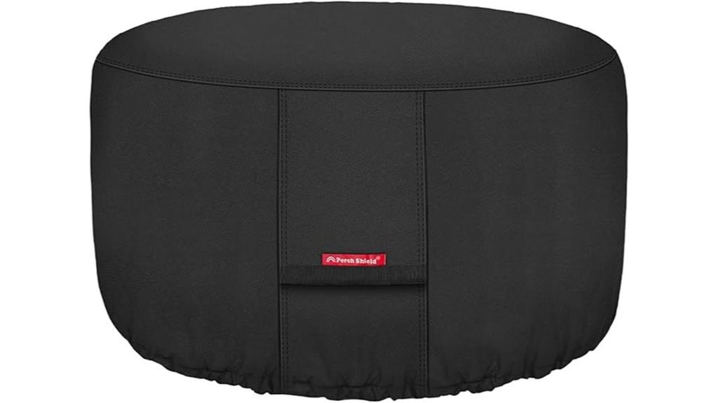 heavy duty waterproof fire pit cover