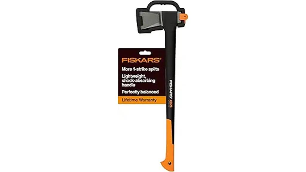 heavy duty wood splitting axe