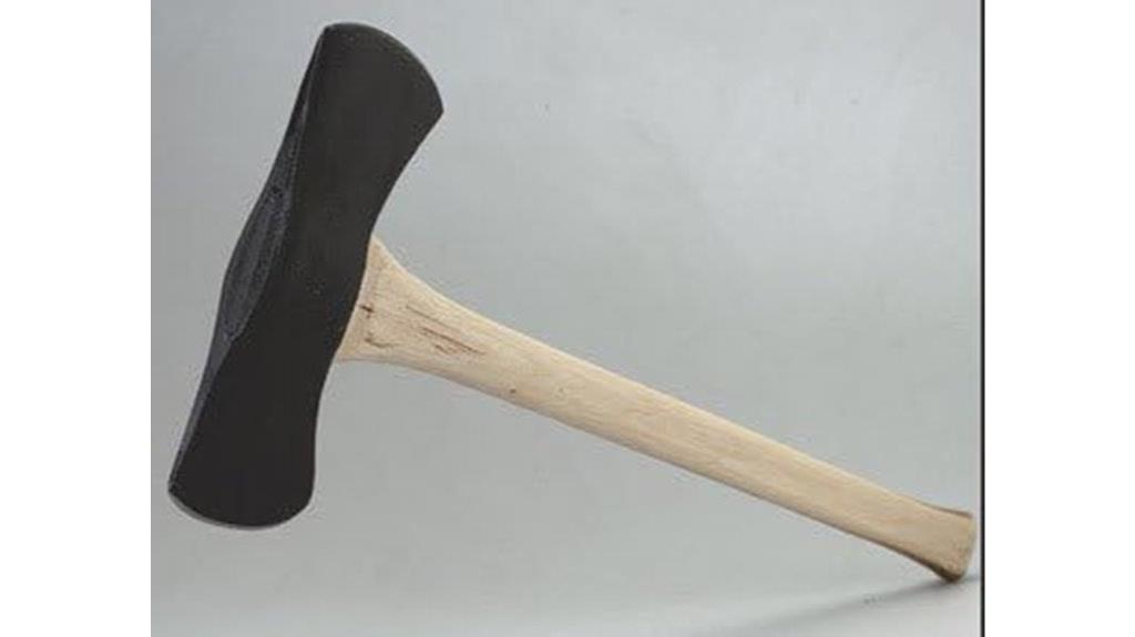 heavy forged steel axe