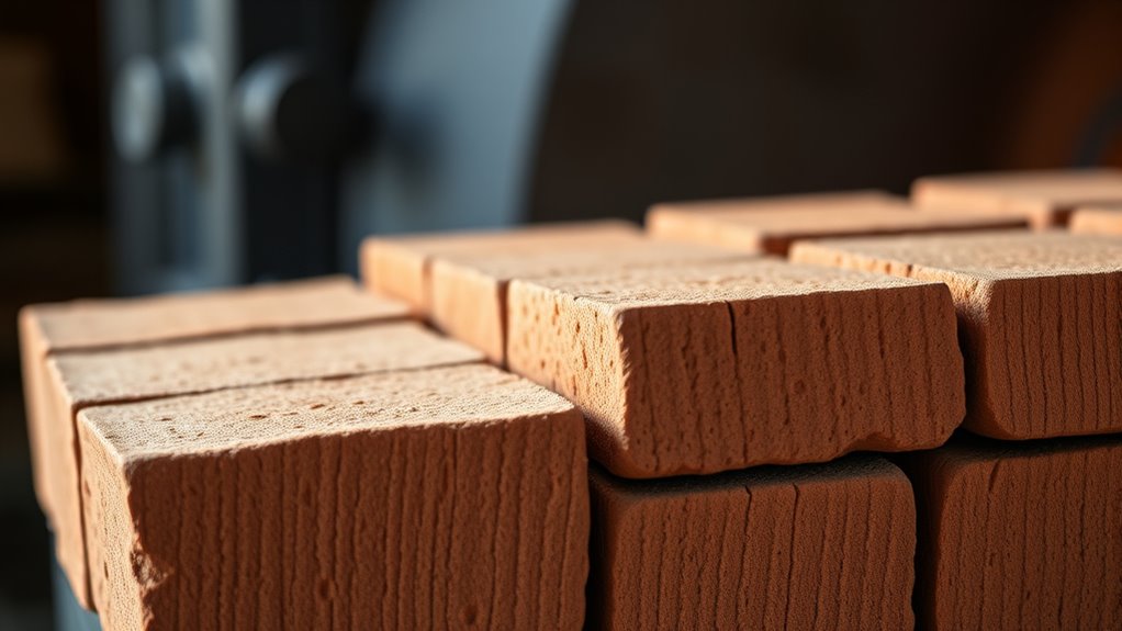 high temperature fire brick selection