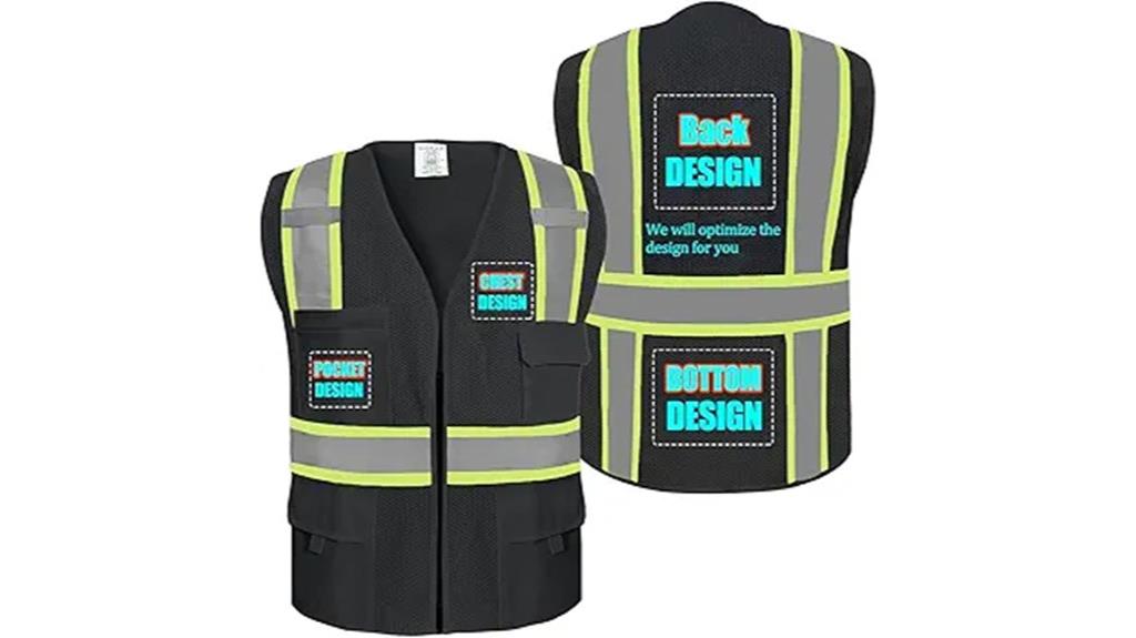 high visibility reflective vest