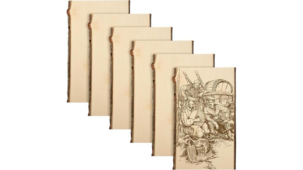 hollow live edge planks