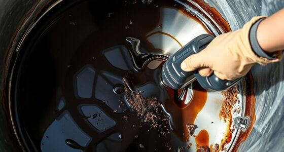 hydraulic fluid contamination cleanup