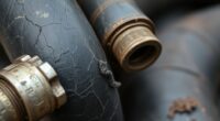 hydraulic hose wear signs
